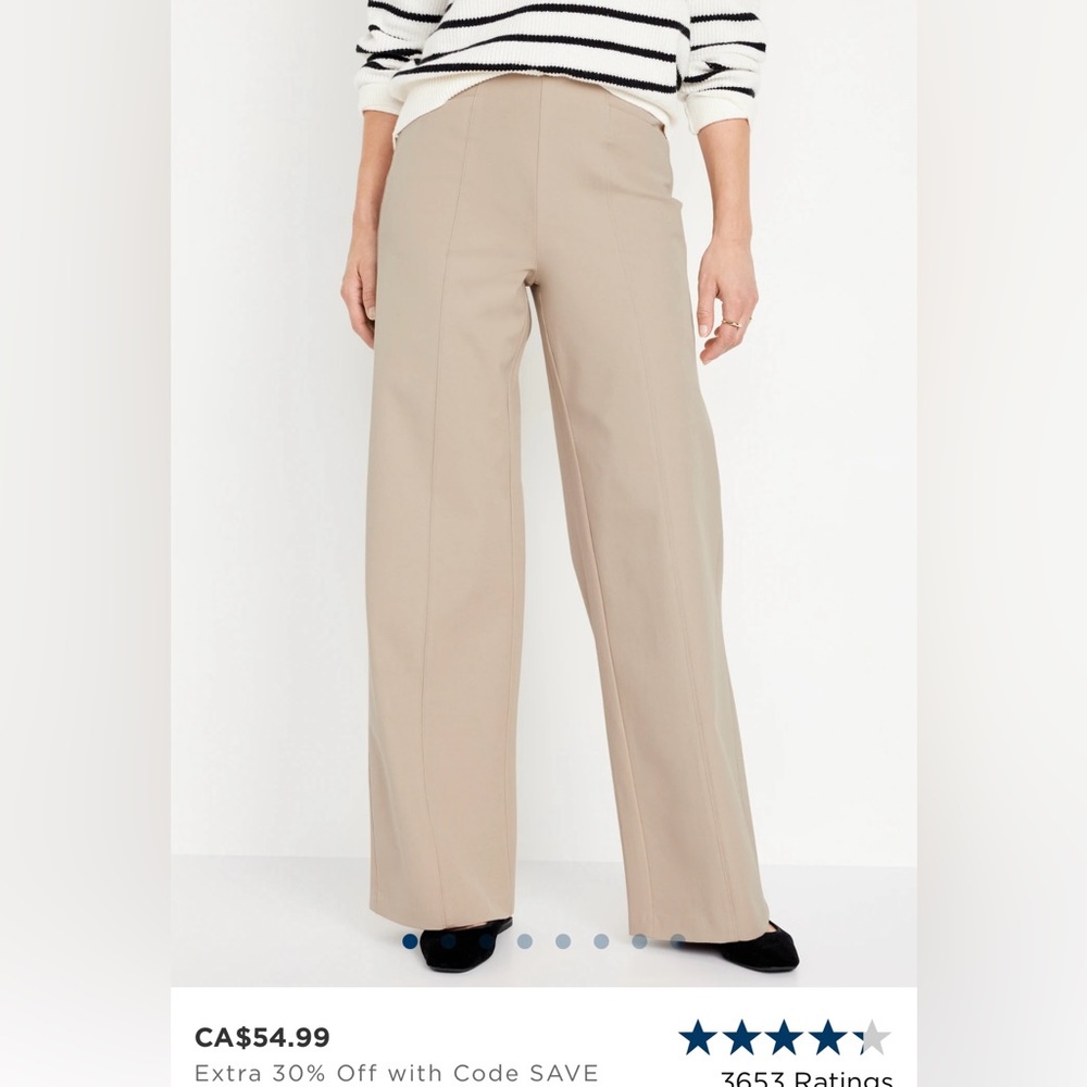Old navy wide leg pants